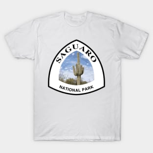 Saguaro National Park shield T-Shirt